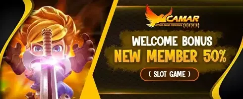 Bonus Sambutan Member Baru 100% promotion banner
